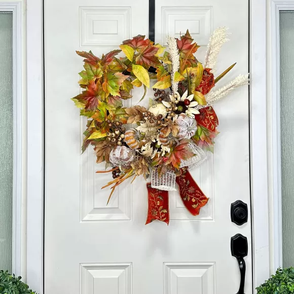 * Door Decor>Autumn Leaves Wreath