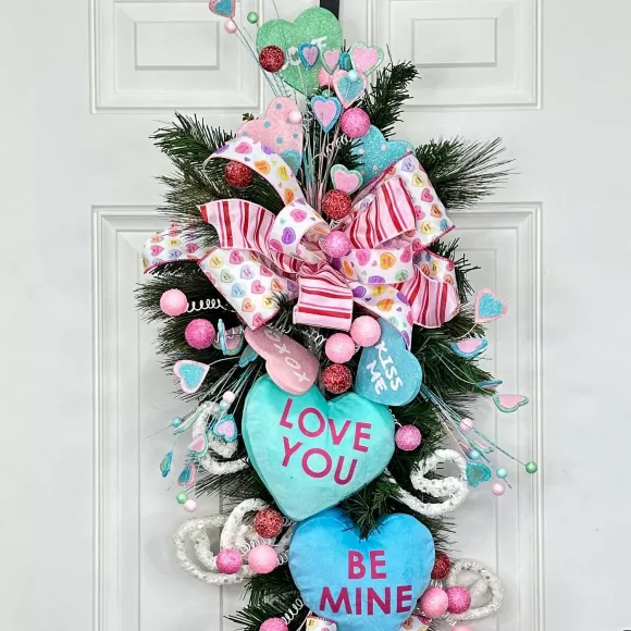 * Door Decor>Be My Valentine Teardrop