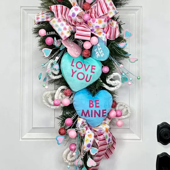 * Door Decor>Be My Valentine Teardrop