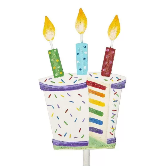 The Round Top Collection Celebrate Birthday>Birthday Cake Finial