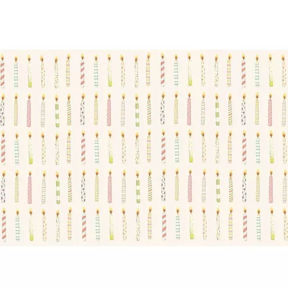 Hester & Cook Kitchen & Dining>Birthday Candles Placemat Sheets