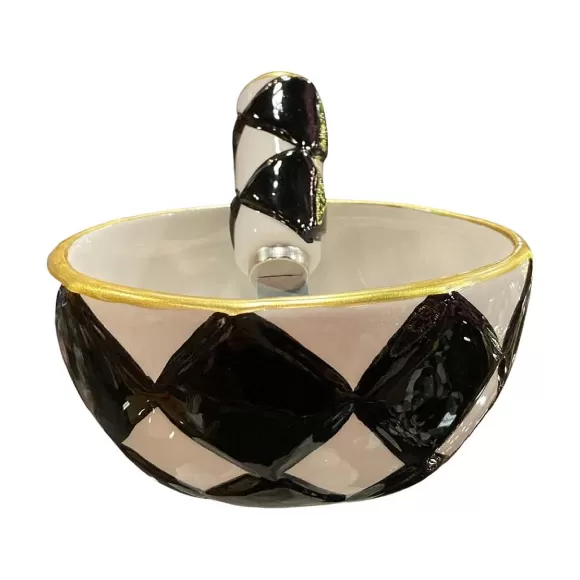 Home Essentials Kitchen & Dining>Black And White Dip Bowl Set