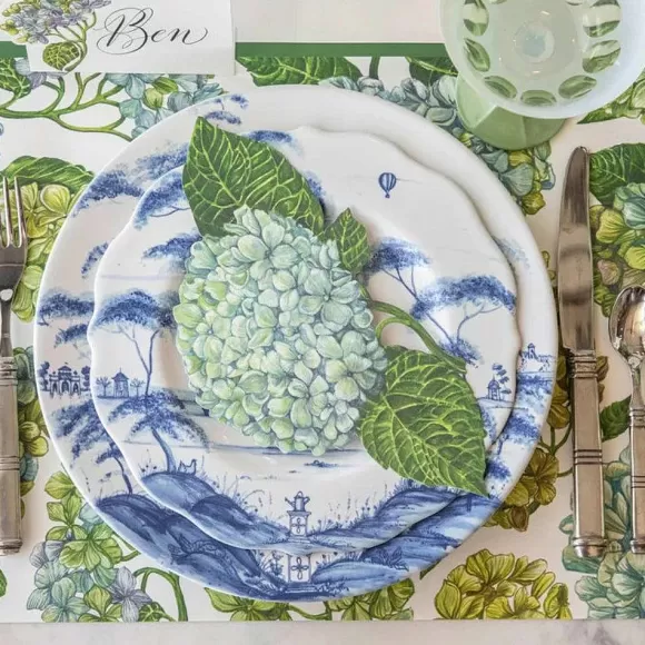 Hester & Cook Kitchen & Dining>Blooming Hydrangeas Placemat Sheets