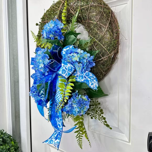 * Door Decor>Blooms Of Spring Wreath