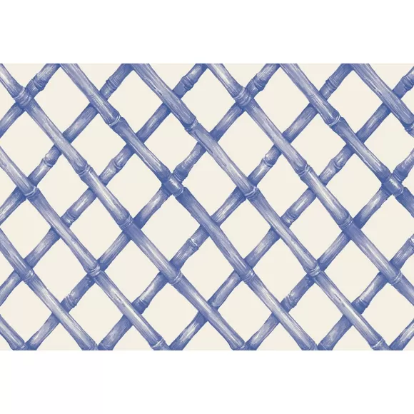 Hester & Cook Kitchen & Dining>Blue Lattice Placemat Sheets