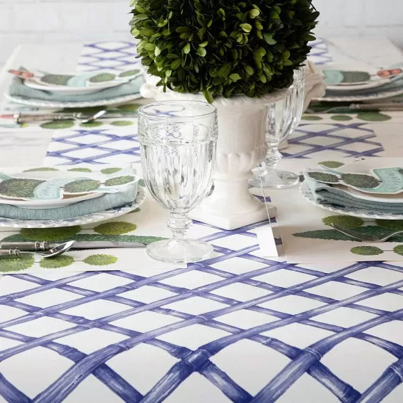 Hester & Cook Kitchen & Dining>Blue Lattice Runner