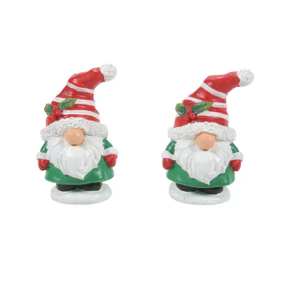 Department 56 Table Decor>Candy Cane Gnomes, Dept. 56 Village