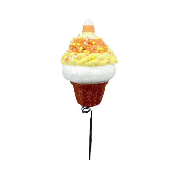 Liberty Floral Floral>Candy Corn Cupcake Pick