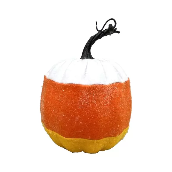 Liberty Floral Home Accents>Candy Corn Pumpkin-Small