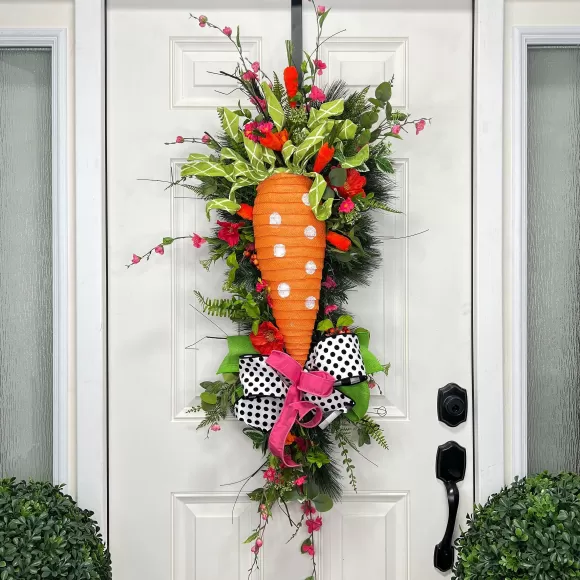 Liberty Floral Door Decor>Carrot Hanger