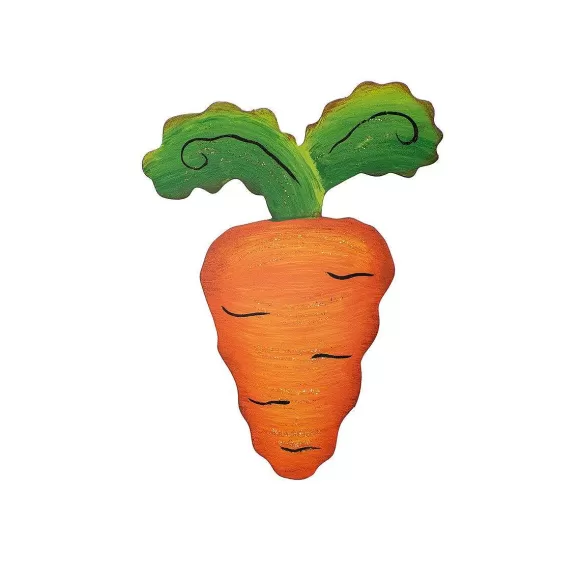 The Round Top Collection Wall Decor>Carrot Magnet