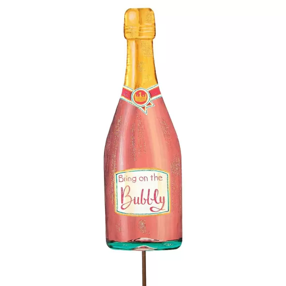 The Round Top Collection Wall Decor>Champagne Bottle