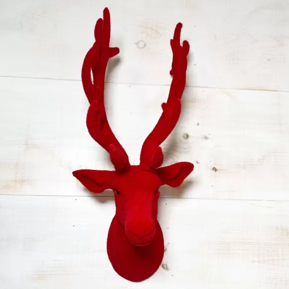 180 Degrees Wall Decor>Deer Bust Wall Mount, 24"