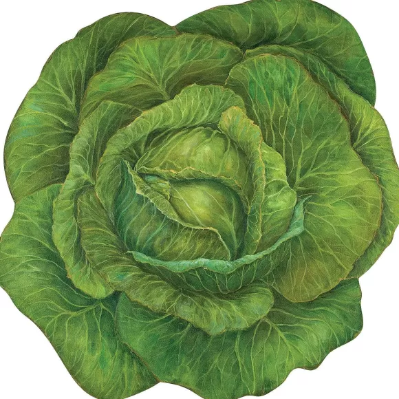 Hester & Cook Kitchen & Dining>Die Cut Cabbage Placemat Sheets