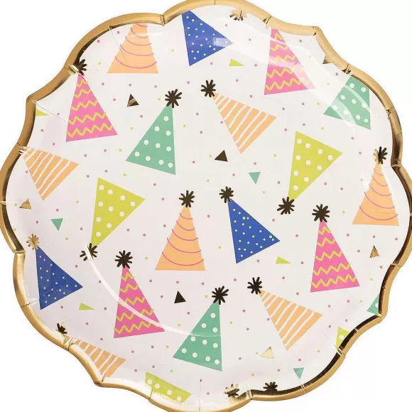 Sophistiplate Party Diy>Dinner Plate, Birthday Hats