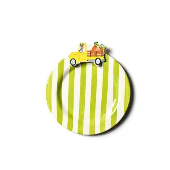 Coton Colors Kitchen & Dining>Easter Truck Embellishment Plate By Happy Everything!