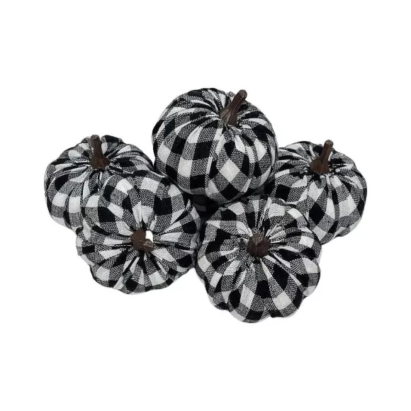 Liberty Floral Home Accents>Fabric Pumpkins In A Bag-Set Of 6