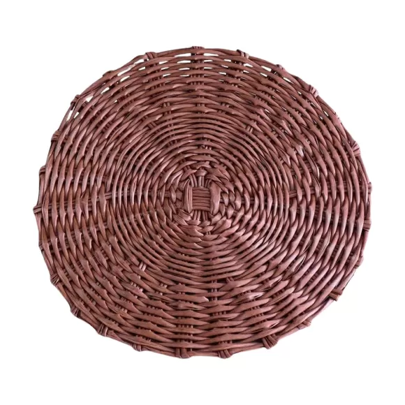 Beatriz Ball Kitchen & Dining>Faux Wicker Placemats, Brown