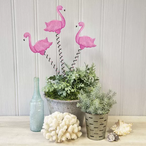 The Round Top Collection Spring>Flamingo Trio Stake