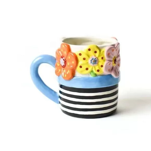 Happy Everything Spring>Flowers Shaped Mug By !