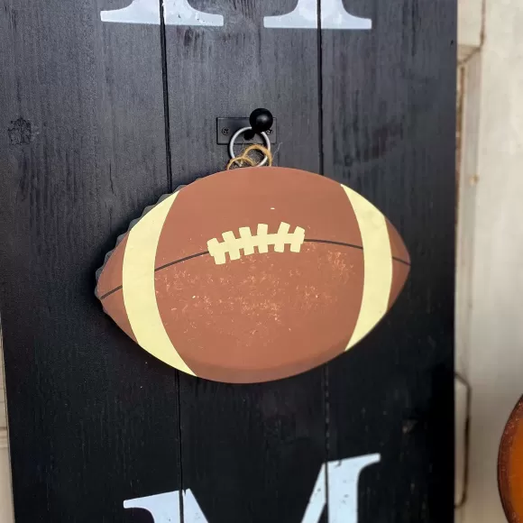 The Round Top Collection Wall Decor>Football Charm