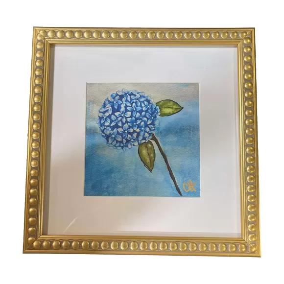 CYTA Art Summer>Framed Hydrangea Art