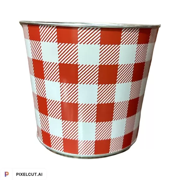 Craig Bachman Planters>Galvanized Check Pot Cover