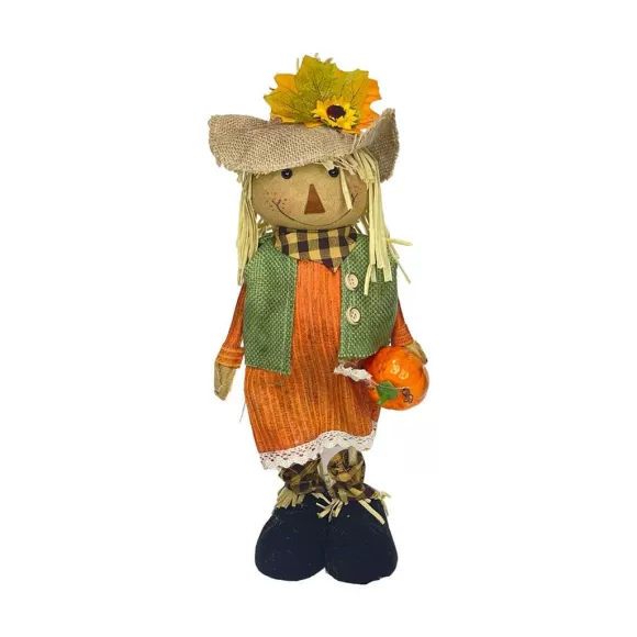 Liberty Floral Home Accents>Girl Scarecrow Standing