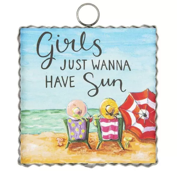 The Round Top Collection Spring>Girls Just Wanna Have Sun Mini Gallery Art