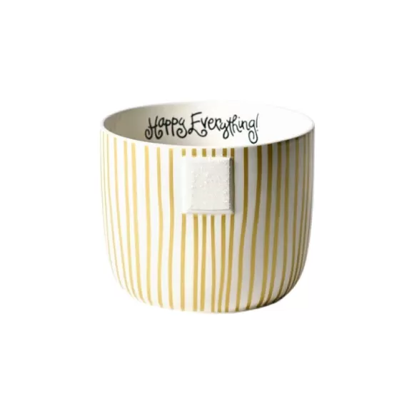 Happy Everything Kitchen & Dining>Gold Stripe Mini Bowl By !