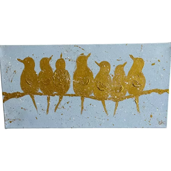 CYTA Art Spring>Golden Birds Art