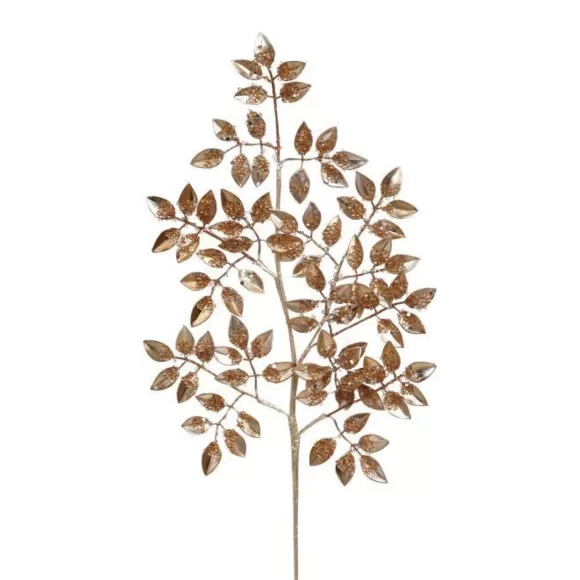 Mark Roberts Floral Decor>Golden Leaf Spray, 28"