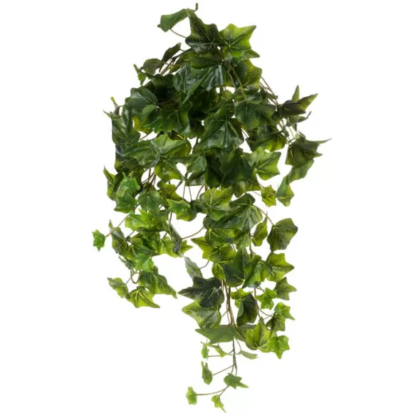 CRI Faux Plants>Green Hanging Ivy Varigated, 28"