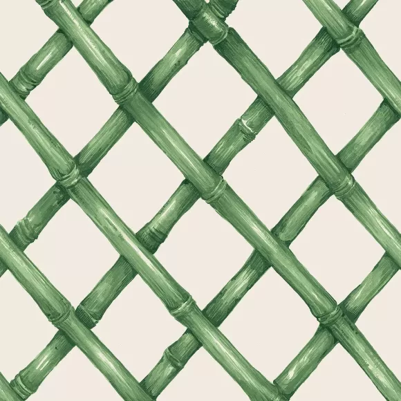 Hester & Cook Kitchen & Dining>Green Lattice Cocktail Napkin Set