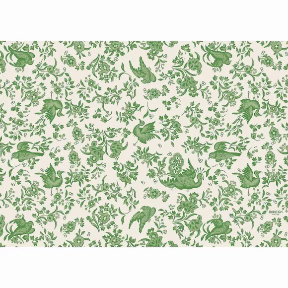 Hester & Cook Kitchen & Dining>Green Regal Peacock Placemat Sheets