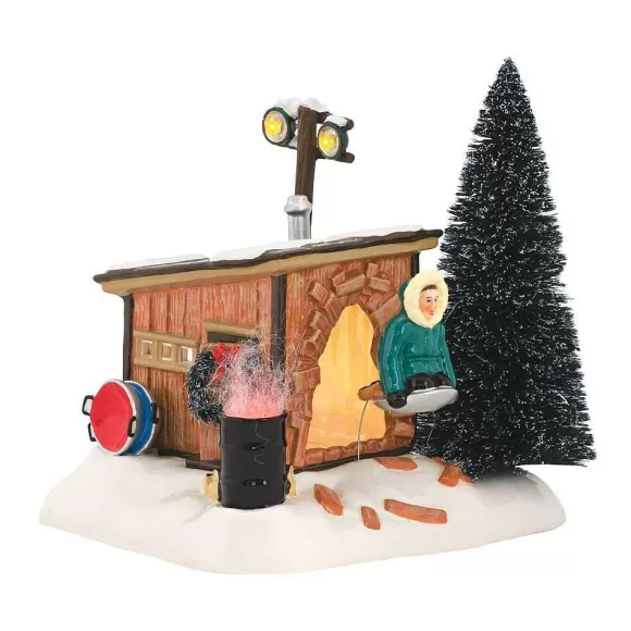 Department 56 Table Decor>Griswold Sled Shack, Dept. 56 Village