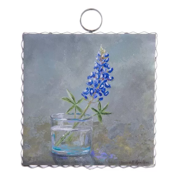 The Round Top Collection Spring>Hamilton Bluebonnet Mini Gallery Art