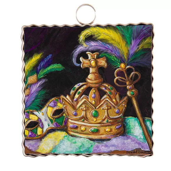 The Round Top Collection Wall Decor>Hamilton Mardi Gras Royalty Mini Gallery Art