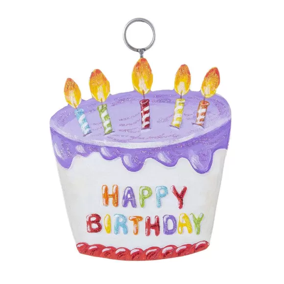 The Round Top Collection Wall Decor>Happy Birthday Charm