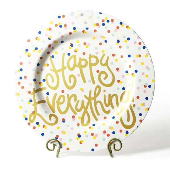 Happy Everything Table Decor>Happy Dot Big Round Platter By !