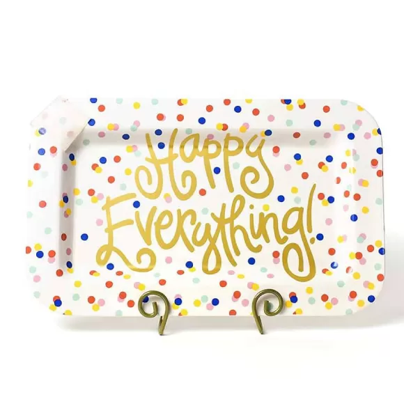 Happy Everything Table Decor>Happy Dot Mini Rectangle Platter By !