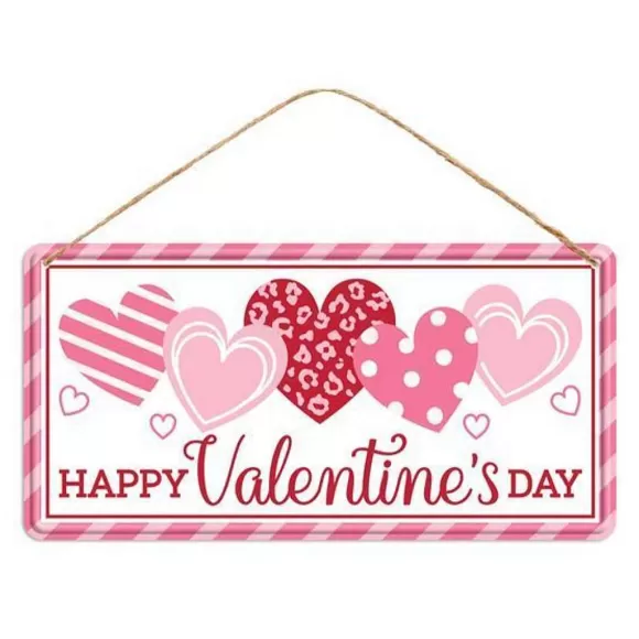 Craig Bachman Table Decor>Happy Valentine's Day Sign