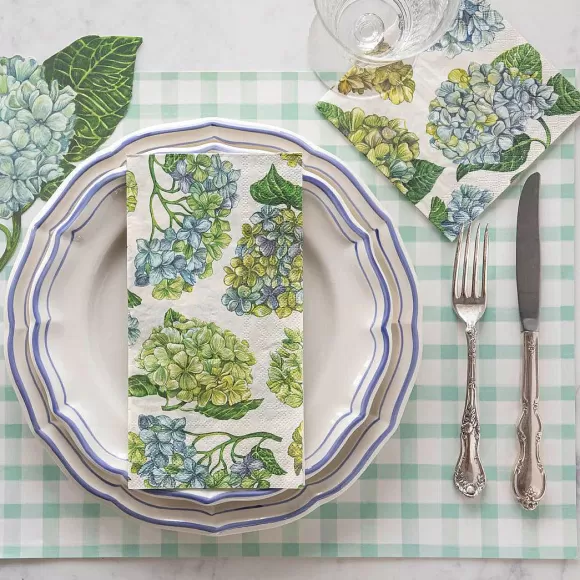 Hester & Cook Party Diy>Hydrangea Cocktail Napkin Set