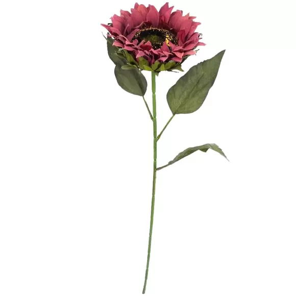 Liberty Floral Stems>Large Burgandy Sunflower Stem