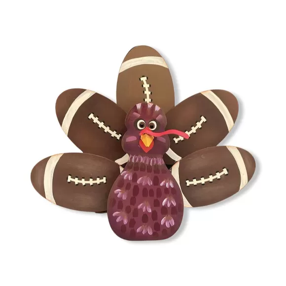 The Round Top Collection Focal Points>Maroon Football Turkey