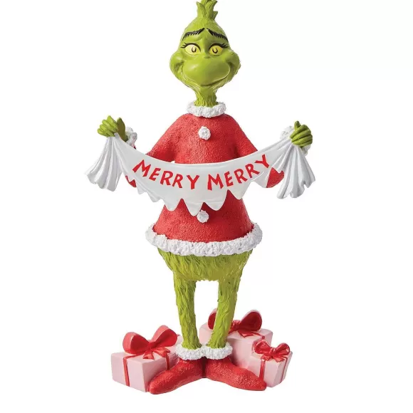 Department 56 Figurines>Merry Collection Grinch Figurine, Dept. 56 Village