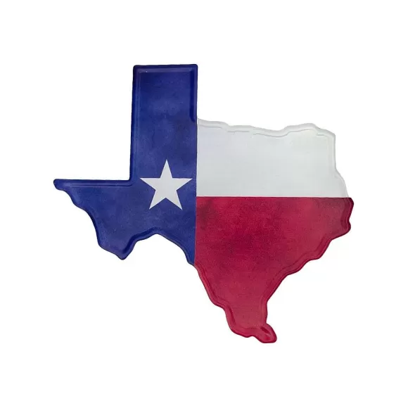 Craig Bachman Table Decor>Metal Texas Flag