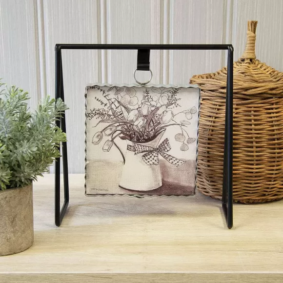 The Round Top Collection Table Decor>Mini Gallery Art & Charm Stand