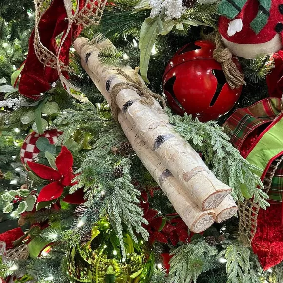 Direct Export Co. Focal Points>Natural Faux Birch Log Bundle