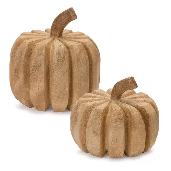 Melrose Table Decor>Natural Pumpkin